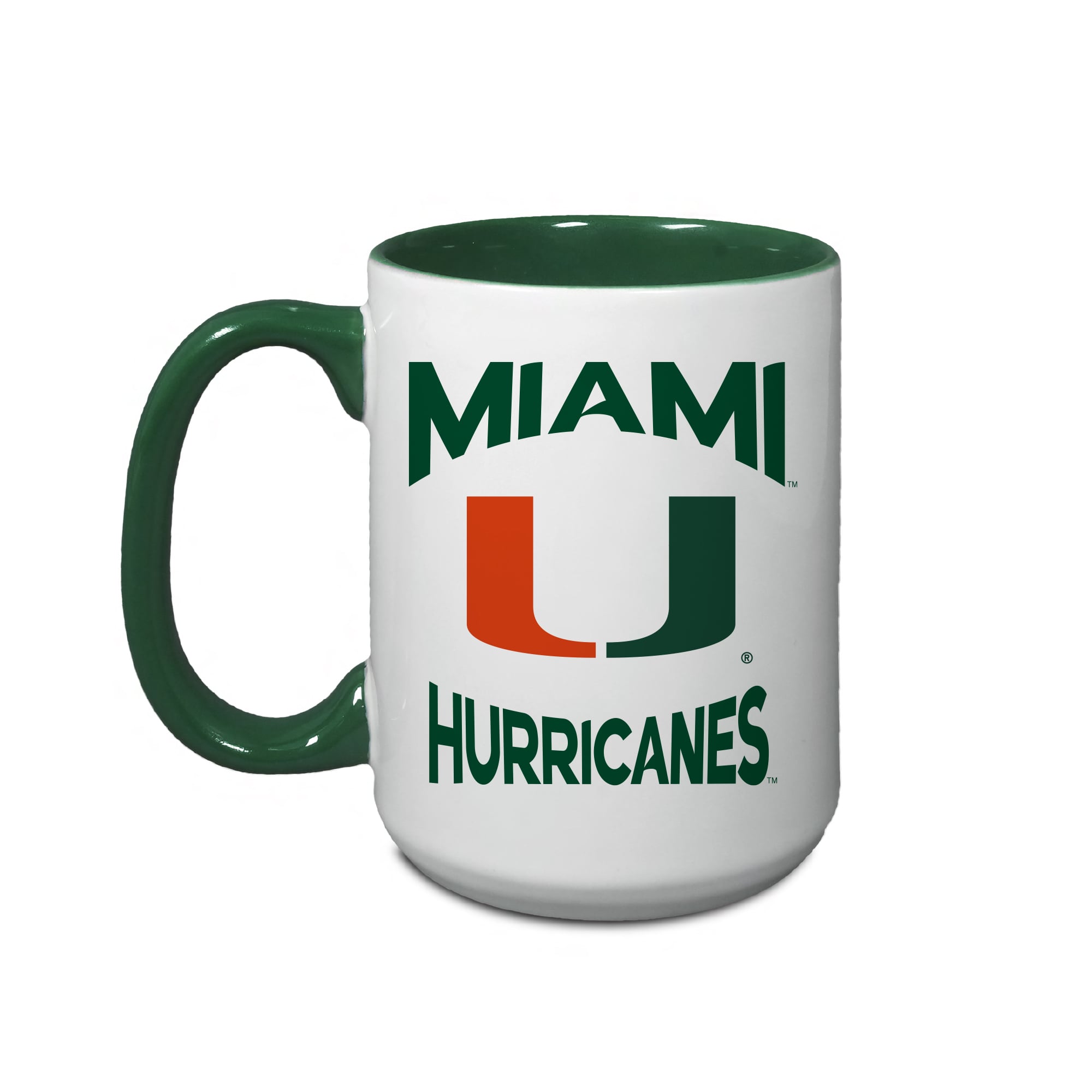 Miami Hurricanes Two-Piece 15oz. Combo Mug Set