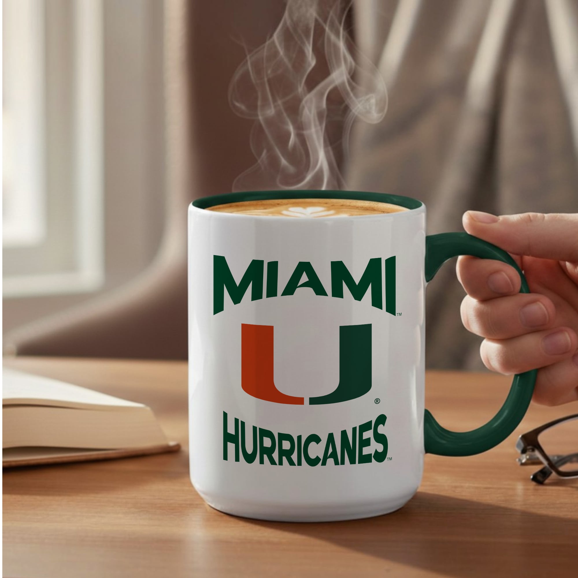 Miami Hurricanes Two-Piece 15oz. Combo Mug Set