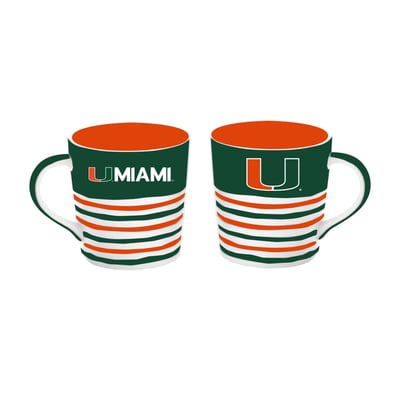 Miami Hurricanes The Memory Company 15oz. Ceramic Americano Mug