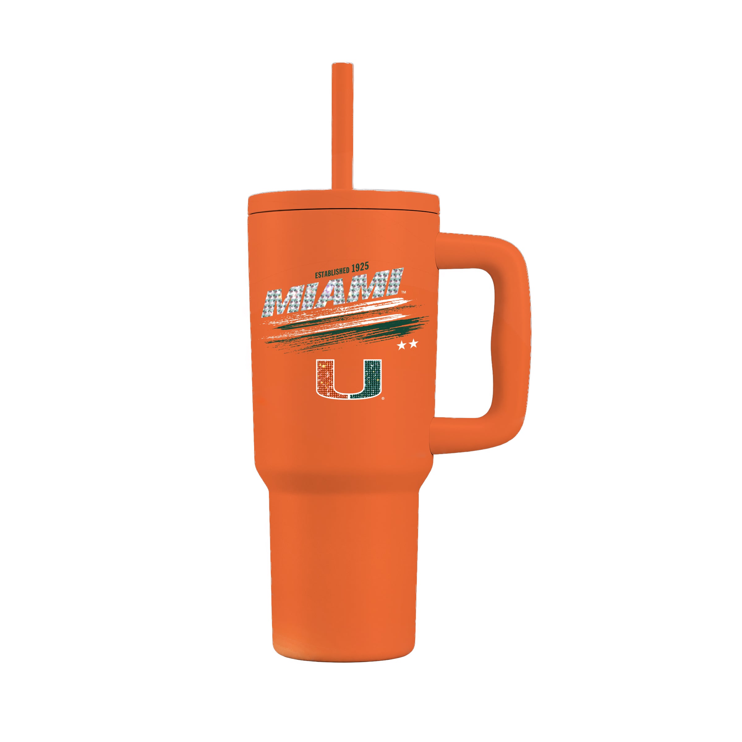 Gobelet bling-bling Miami Hurricanes 24 oz de The Memory Company