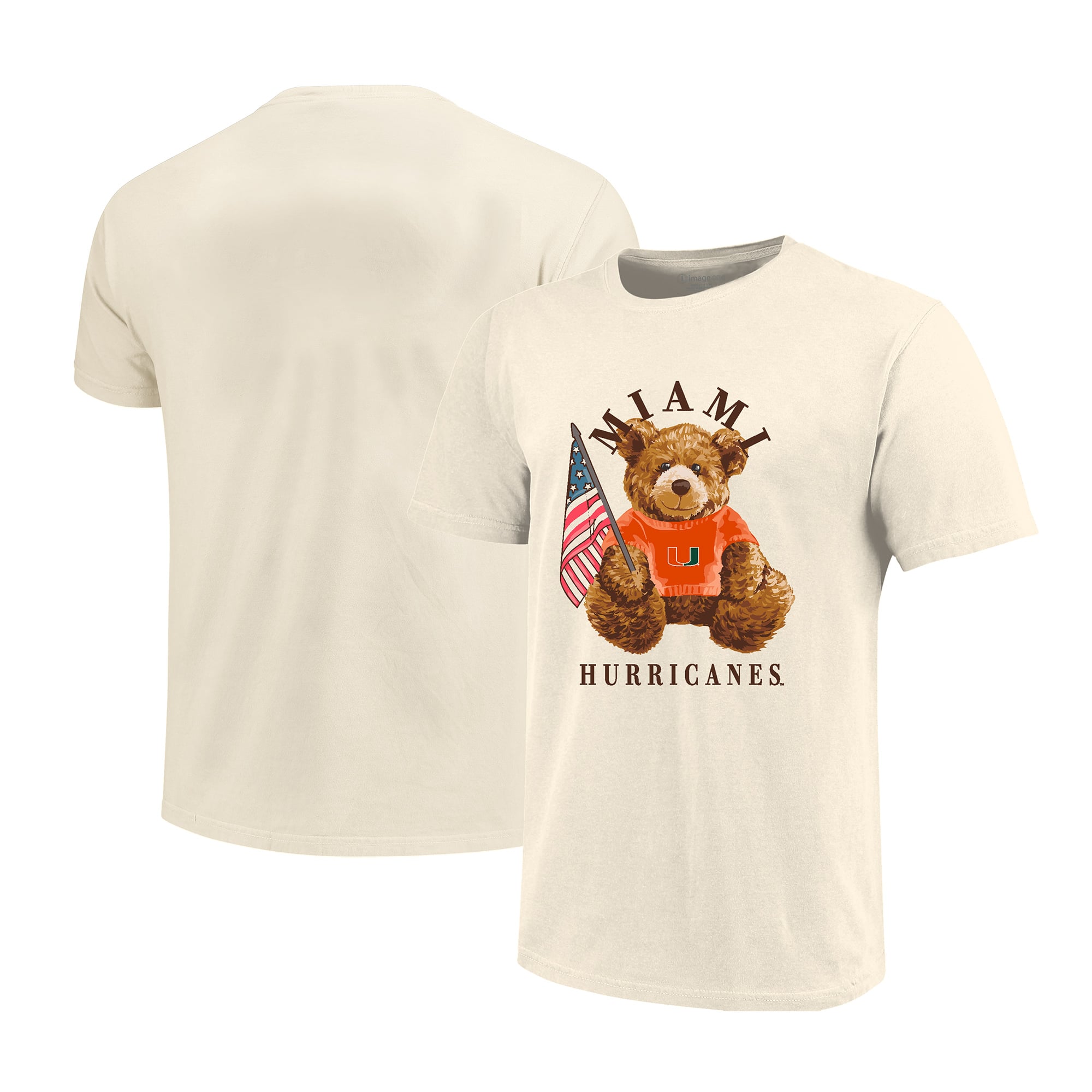 T-shirt crème pour tout-petit Miami Hurricanes All-American Teddi