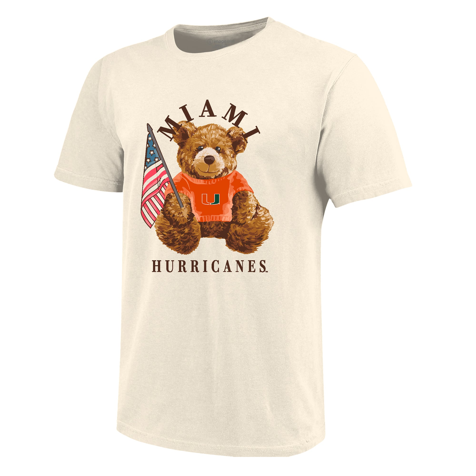 T-shirt crème pour tout-petit Miami Hurricanes All-American Teddi