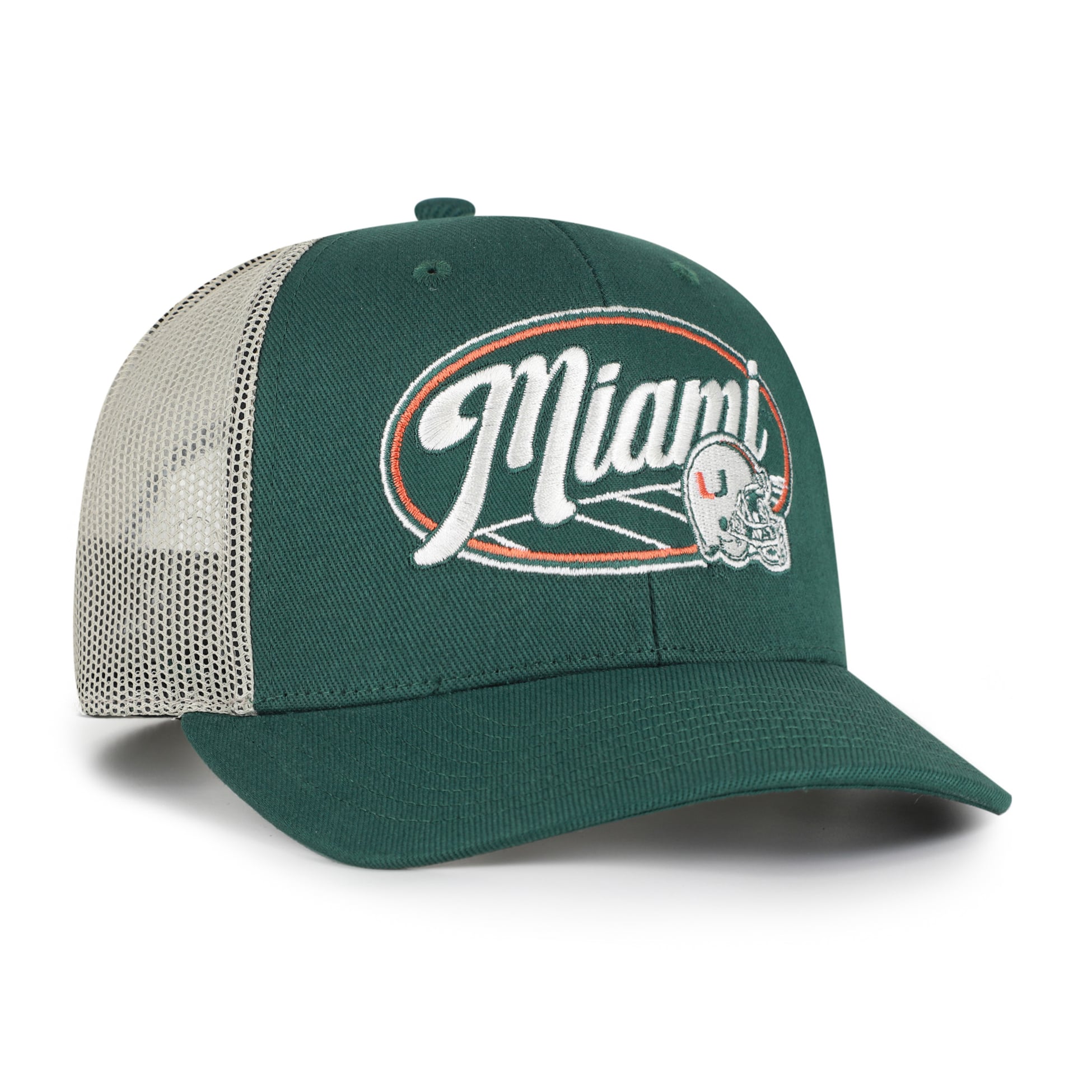 Unisex '47 Green Miami Hurricanes Enfield Adjustable Trucker Hat