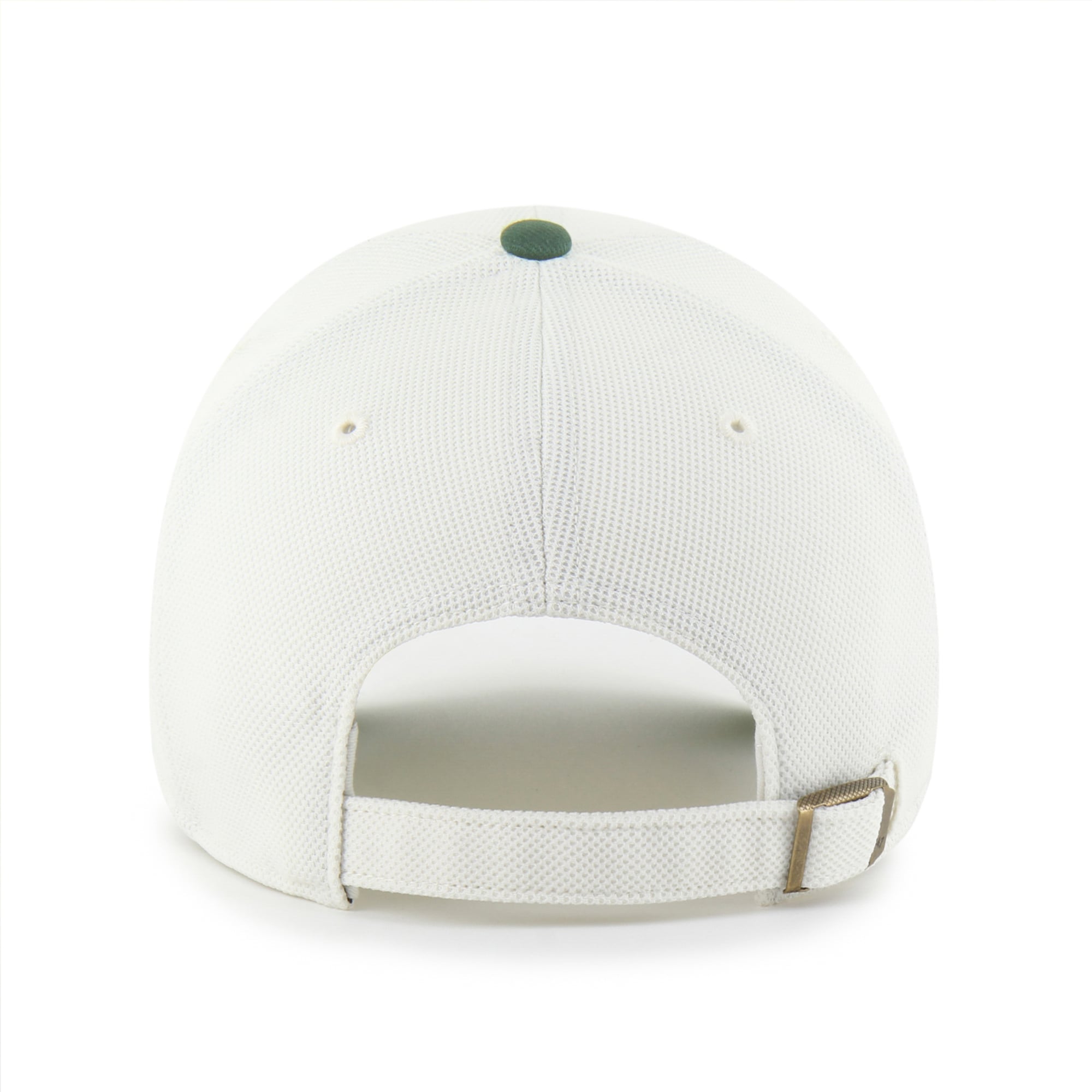 Unisex '47 White/Green Miami Hurricanes Pique Patch Clean Up Adjustable Hat