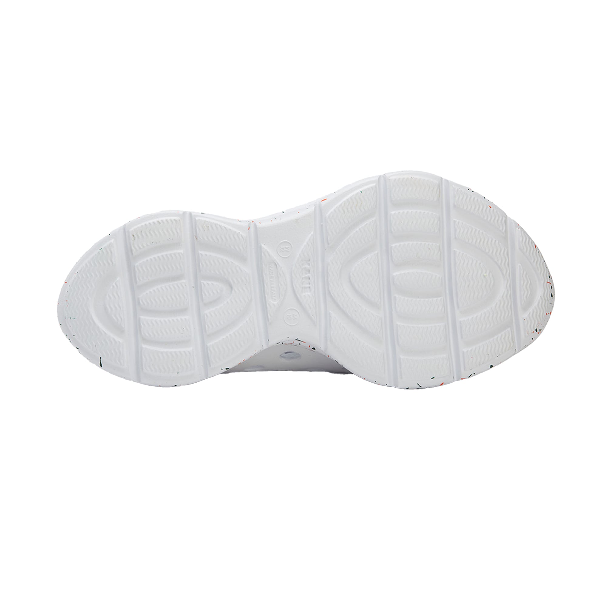Chaussures unisexes Kane Footwear blanches Miami Hurricanes Speckle Recovery