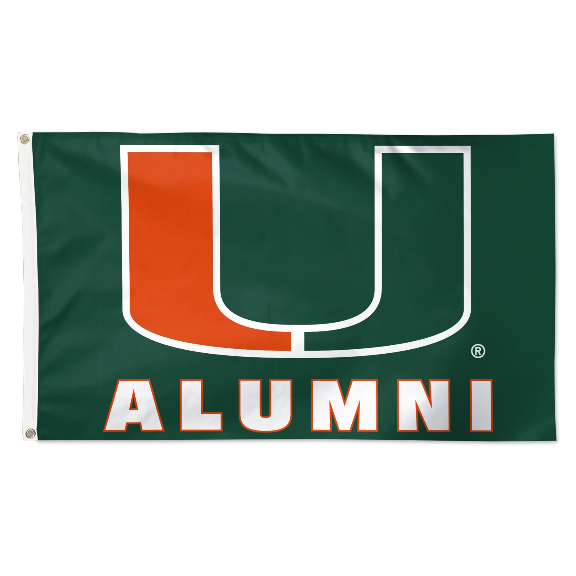 University Of Miami Gartenflagge Von Briarwood Lane – 45,7x31,8 Cm, Doppelseitig, Wetterfestes Polyester