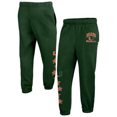  Miami Hurricanes '47 Women's Seeing Stars Venice Jogger Pants - Dark Green