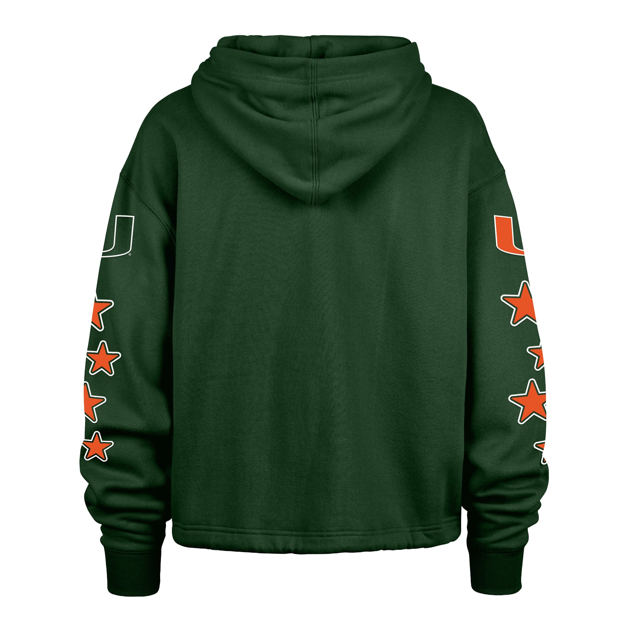 Women's '47  Green Miami Hurricanes Starry Eyed Venice Pullover Hoodie