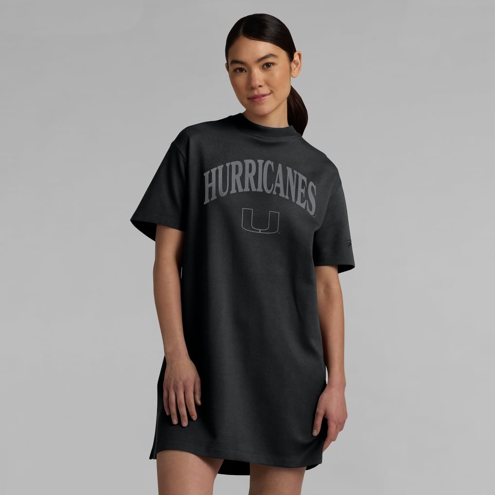 miami hurricane jersey dress Women's Fanatics Black Hurricanes Elements Go Tri-Blend T-Shirt Size: 2XL Hurricanes football jersey
