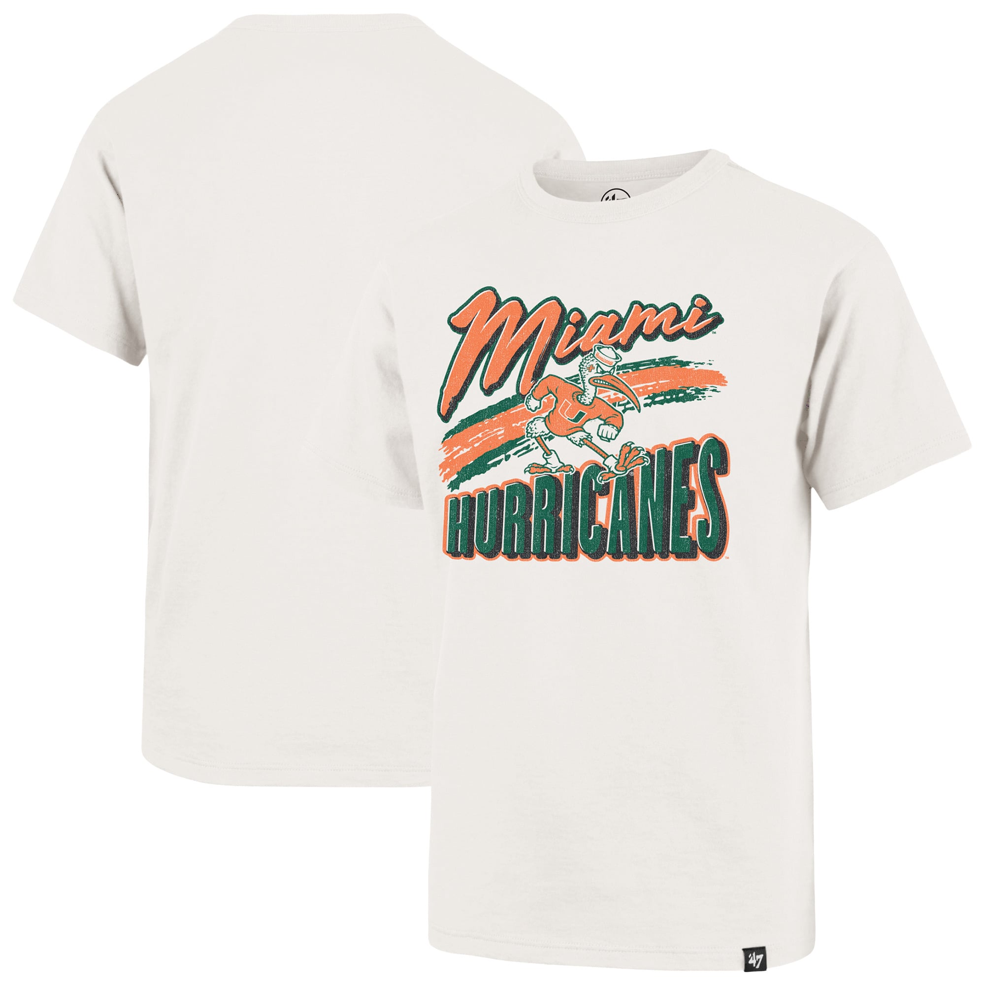 Youth '47 Cream Miami Hurricanes Dime Time Franklin T-Shirt