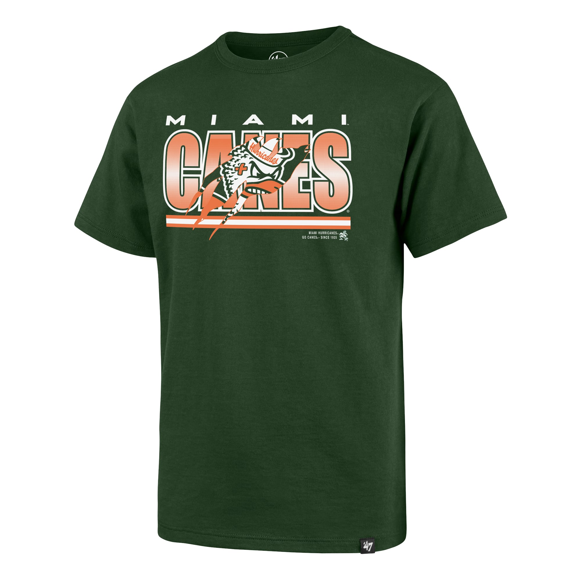 T-shirt enfant '47 Vert Miami Hurricanes Thunder Rip Franklin