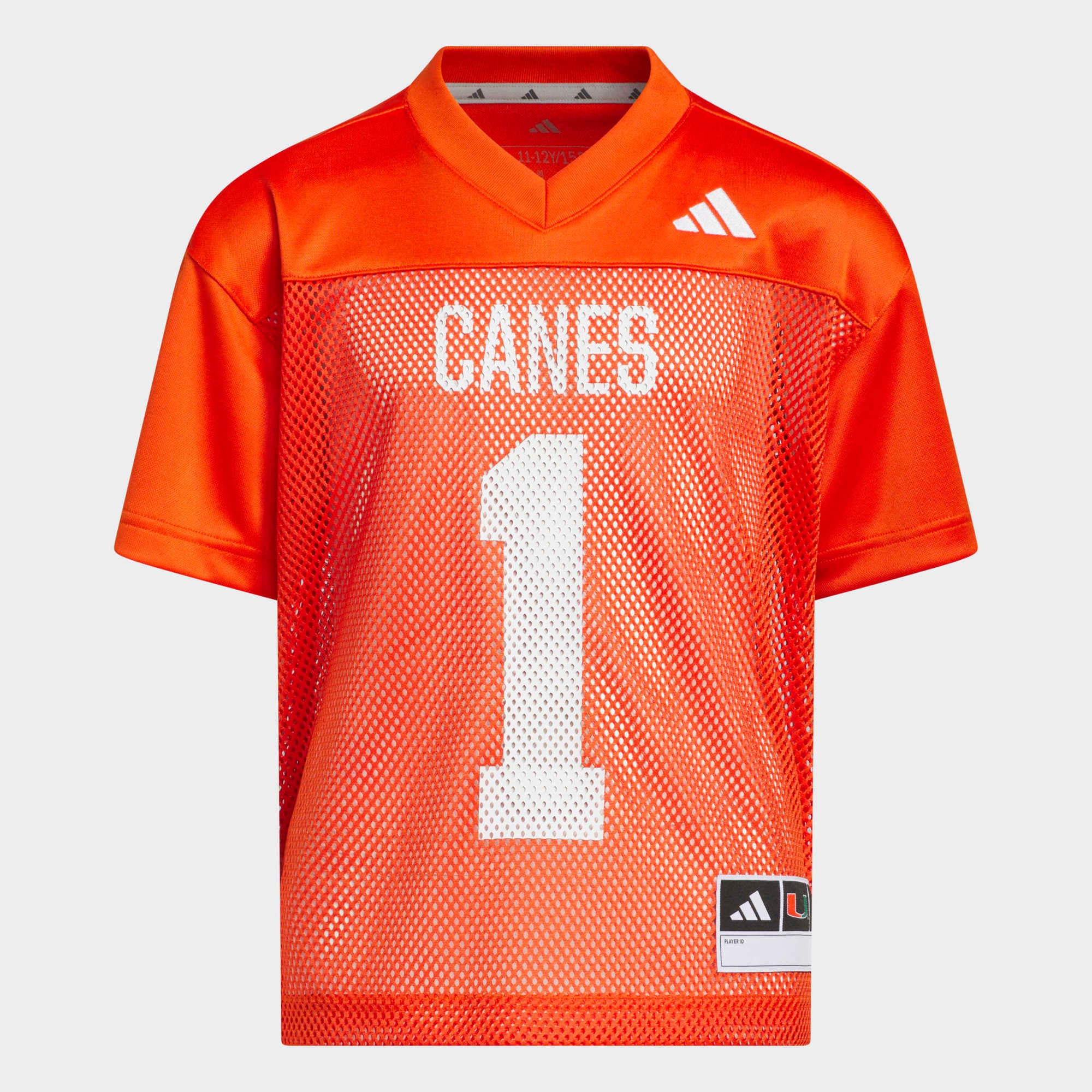 Youth adidas Orange Miami Hurricanes Tailgate Jersey