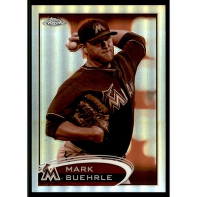 2012 Topps Chrome Sepia Refractors #216 Mark Buehrle