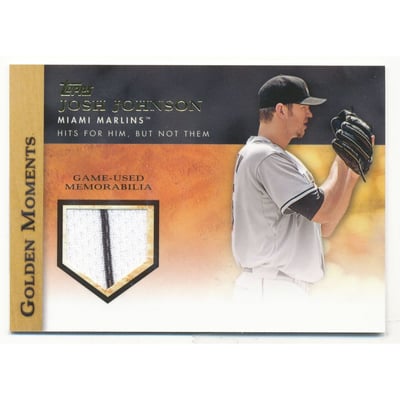 2012 Topps Golden Moments Relics #JJ Josh Johnson S2