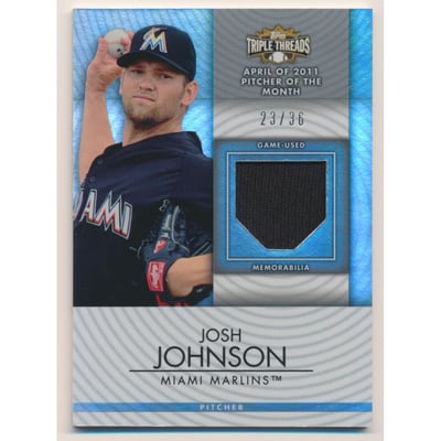 2012 Topps Triple Threads Unity Relics #UR130 Josh Hamilton