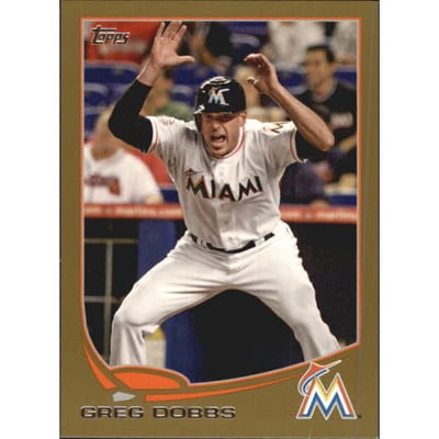 2013 Topps Mini Gold #356 Greg Dobbs