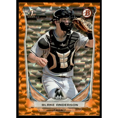 2014 Bowman Draft Orange Ice #DP34 Blake Anderson