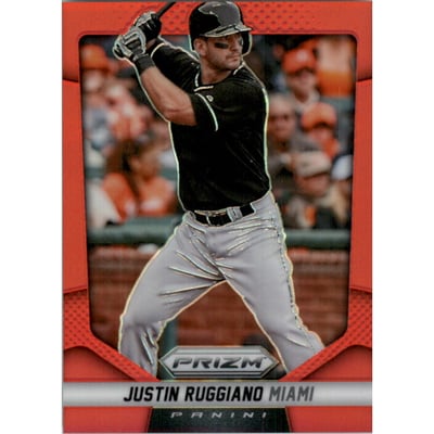 2014 Panini Prizm Prizms Red #36 Justin Ruggiano