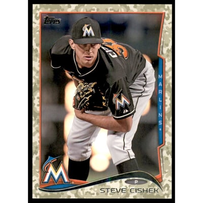 2014 Topps Camo #305 Steve Cishek