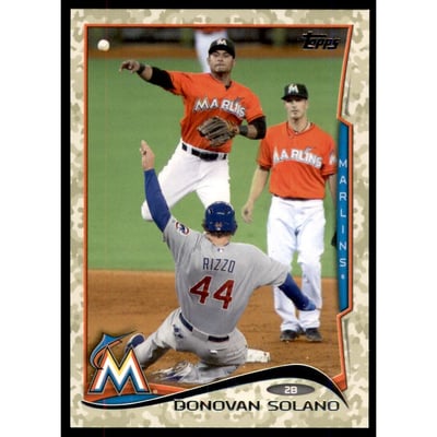 2014 Topps Camo #567 Donovan Solano