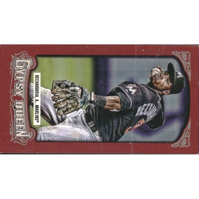 2014 Topps Gypsy Queen Mini Red #17 Adeiny Hechavarria
