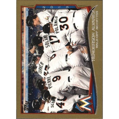 2014 Topps Mini Gold #132 Henderson Alvarez HL