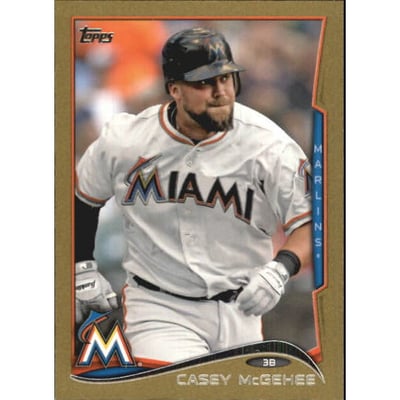 2014 Topps Mini Gold #340 Casey McGehee