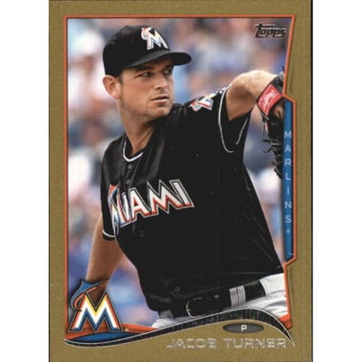 2014 Topps Mini Gold #392 Jacob Turner