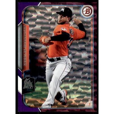 2015 Bowman Purple Ice #84 Henderson Alvarez