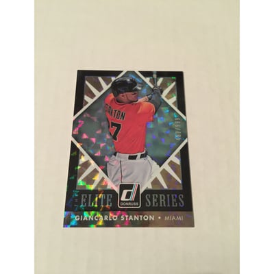 2015 Donruss The Elite Series #13 Giancarlo Stanton