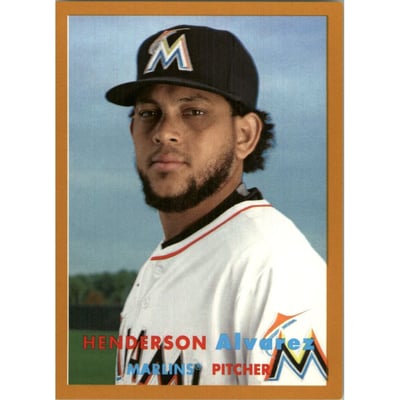 2015 Topps Archives Gold #47 Henderson Alvarez