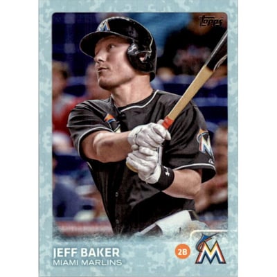 2015 Topps Snow Camo #105 Jeff Baker