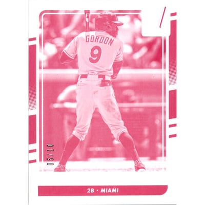 2016 Donruss Test Proof Magenta #65 Dee Gordon