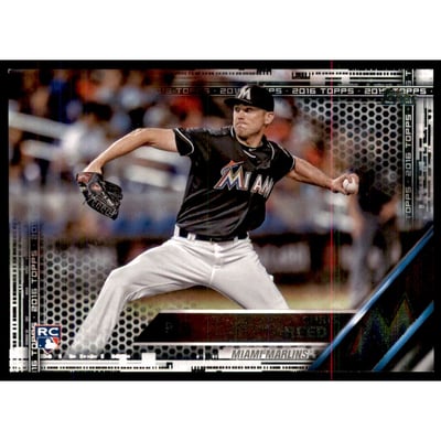 2016 Topps Black #631 Chris Reed