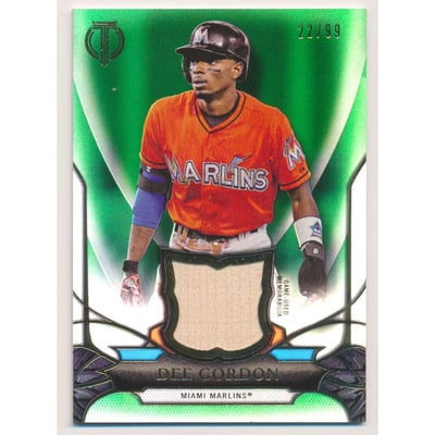 2016 Topps Tribute Relics Green #TRDG Dee Gordon