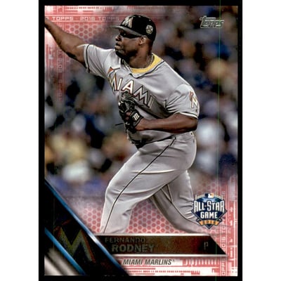 2016 Topps Update Pink #US173 Fernando Rodney AS