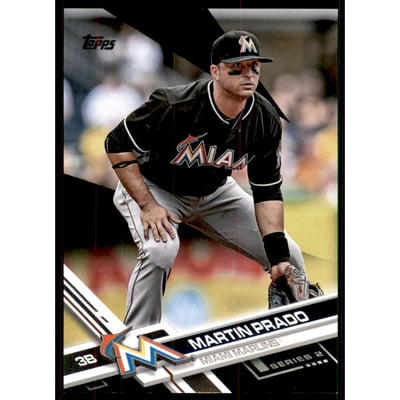 2017 Topps Black #674 Martin Prado