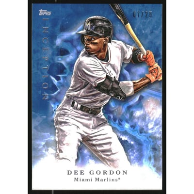 2017 Topps Inception Blue #29 Dee Gordon