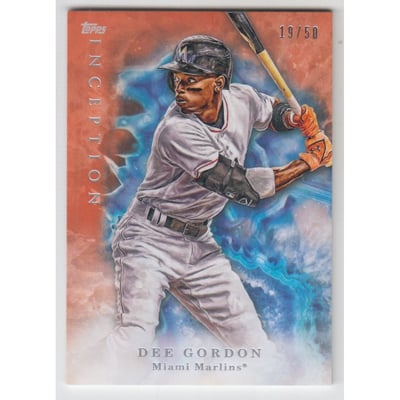 2017 Topps Inception Orange #29 Dee Gordon