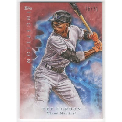 2017 Topps Inception Red #29 Dee Gordon
