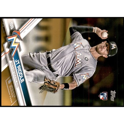 2017 Topps Update 5x7 Gold #US159 JT Riddle