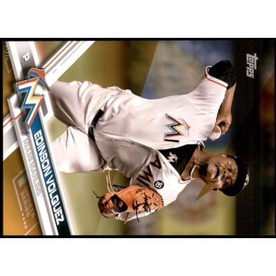 2017 Topps Update 5x7 Gold #US163 Edinson Volquez