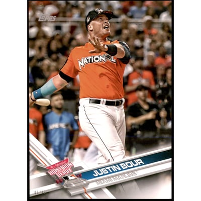 2017 Topps Update 5x7 #US134 Justin Bour