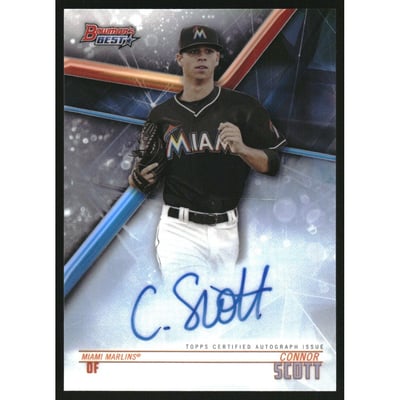 2018 Bowman's Best Best of '18 Autographs Refractors #B18CSC Connor Scott