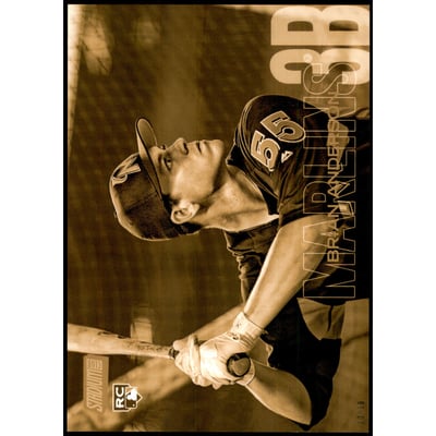2018 Stadium Club 5x7 Gold #279 Brian Anderson