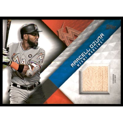 2018 Topps Major League Materials #MLMMO Marcell Ozuna