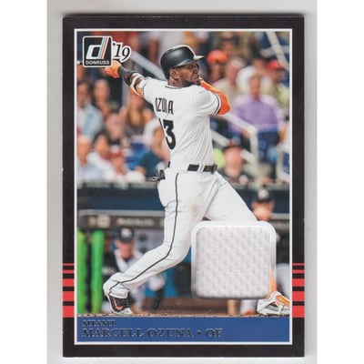 2019 Donruss '85 Retro Materials #3 Marcell Ozuna