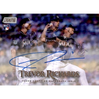 2019 Stadium Club Autographs #SCATR Trevor Richards