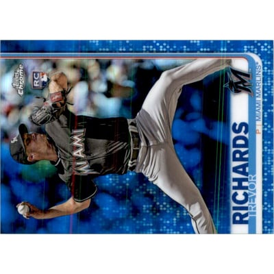 2019 Topps Chrome Blue Refractors #93 Trevor Richards