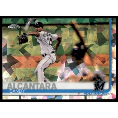 2019 Topps Chrome Sapphire #526 Sandy Alcantara